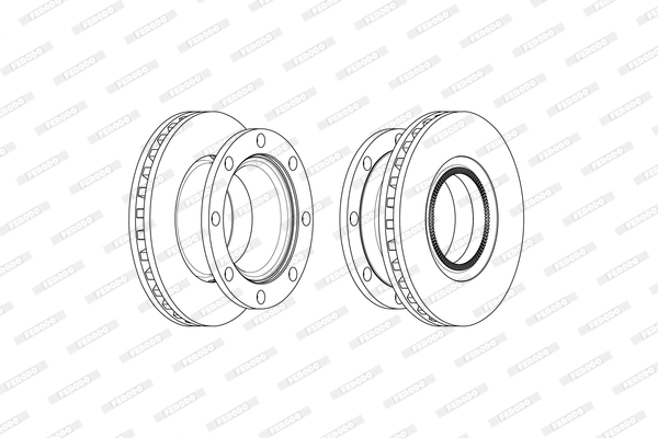 FERODO FCR347A Discofreno