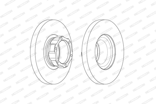 FERODO FCR354A Discofreno