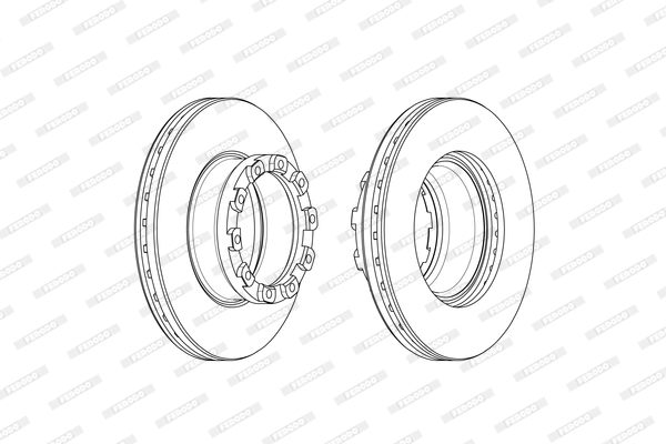 FERODO FCR358A Discofreno