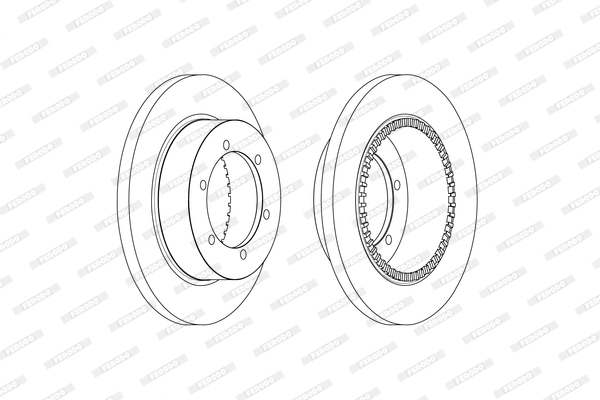 FERODO FCR369A Discofreno