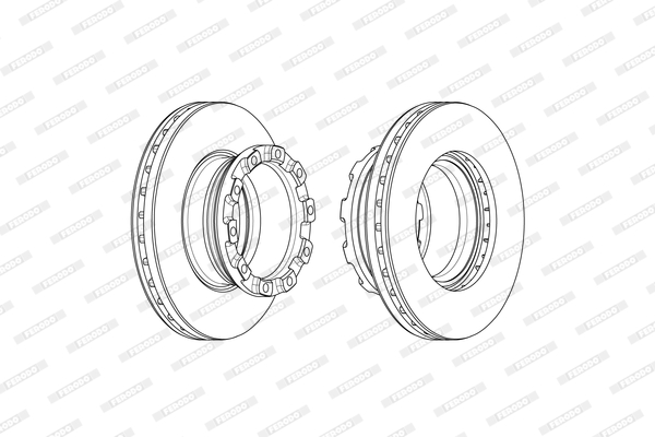 FERODO FCR373A Discofreno