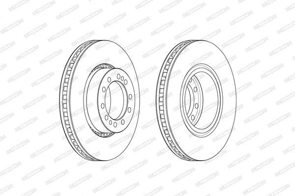 FERODO FCR374A Discofreno