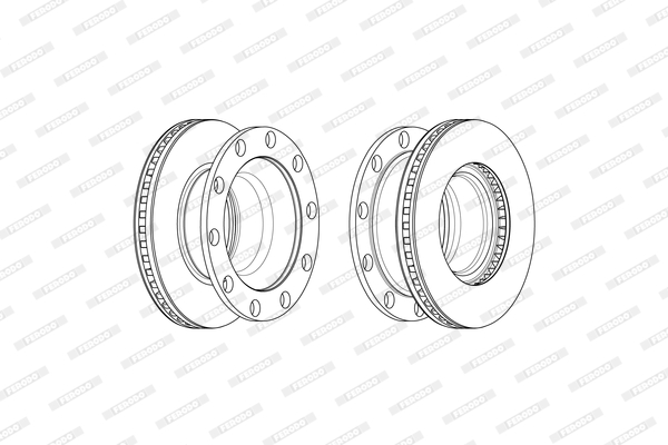 FERODO FCR375A Discofreno