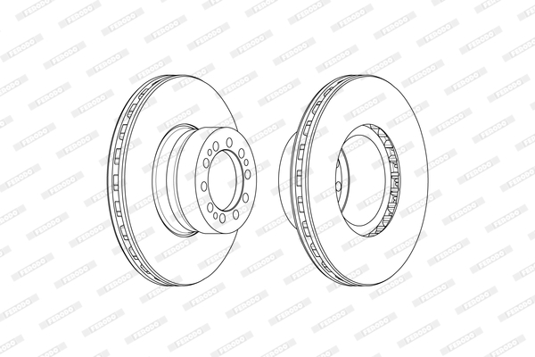 FERODO FCR376A Discofreno