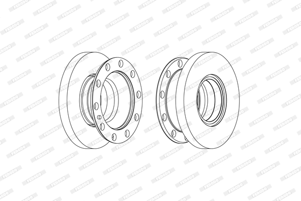 FERODO FCR377A Discofreno