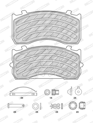 FERODO FCV1277BFE Kit...