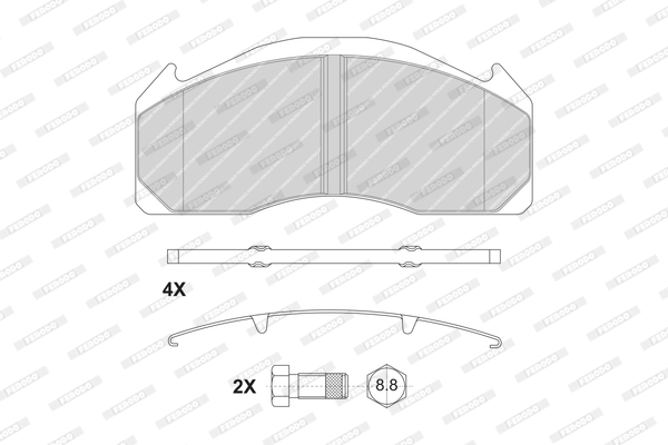 FERODO FCV1388B Kit...