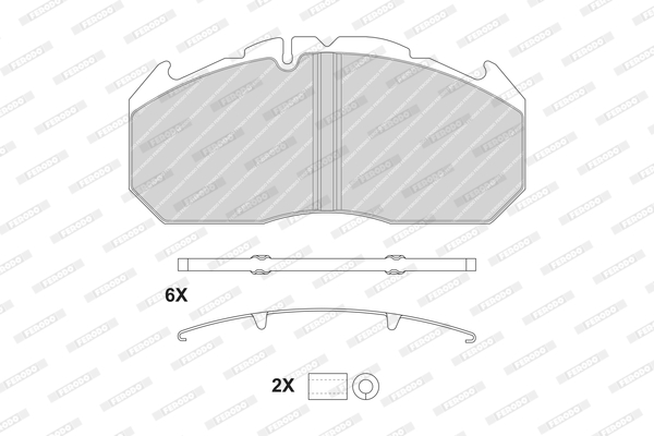 FERODO FCV1578BFE Kit...