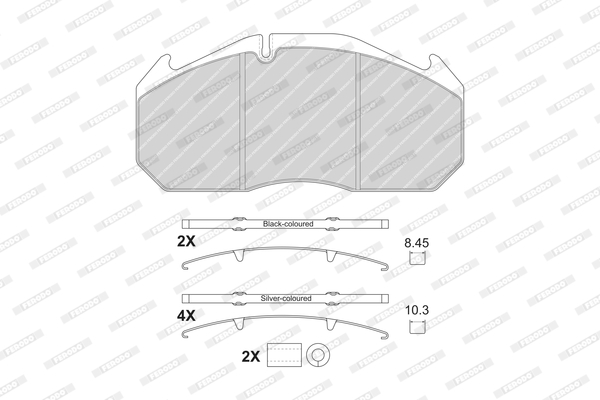 FERODO FCV1763B Kit...