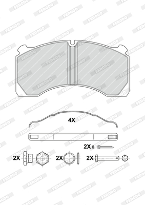 FERODO FCV1857B Kit...