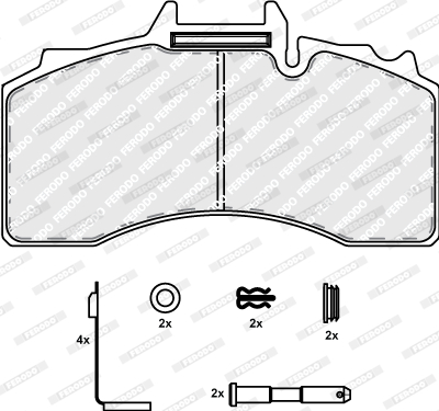 FERODO FCV4281B Kit...