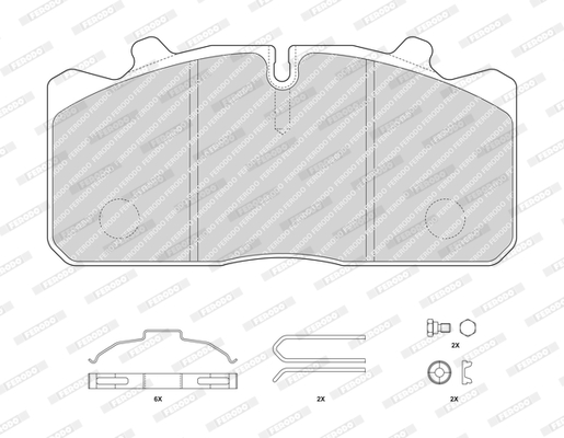 FERODO FCV4283B Kit...