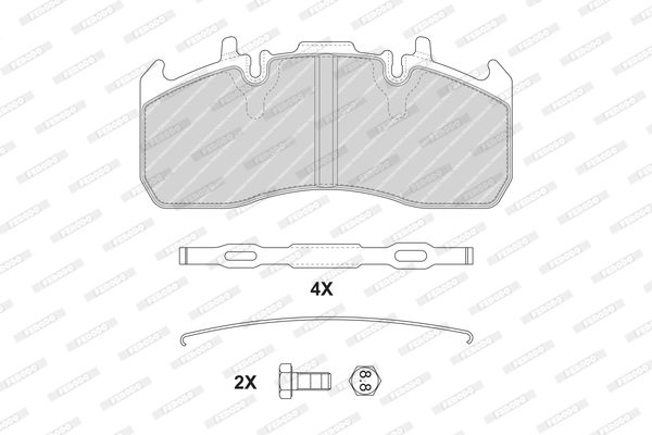 FERODO FCV4377B Kit...