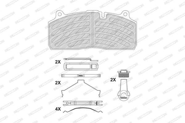 FERODO FCV4420B Kit...