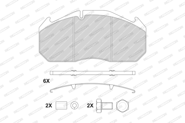 FERODO FCV760B Kit...