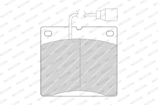 FERODO FCV964 Kit pastiglie...