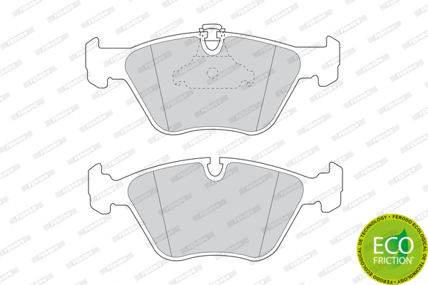 FERODO FDB1073 fékbetétkészlet, tárcsafék BMW