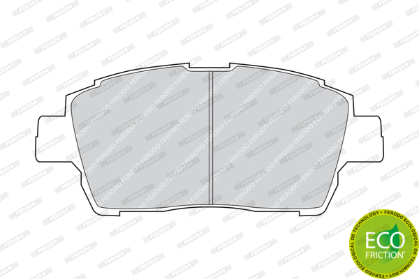 FERODO FDB1392 fékbetétkészlet, tárcsafék BYD GEELY LIFAN TOYOTA