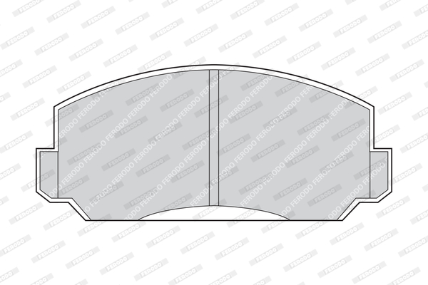 FERODO FDB152 Kit pastiglie...