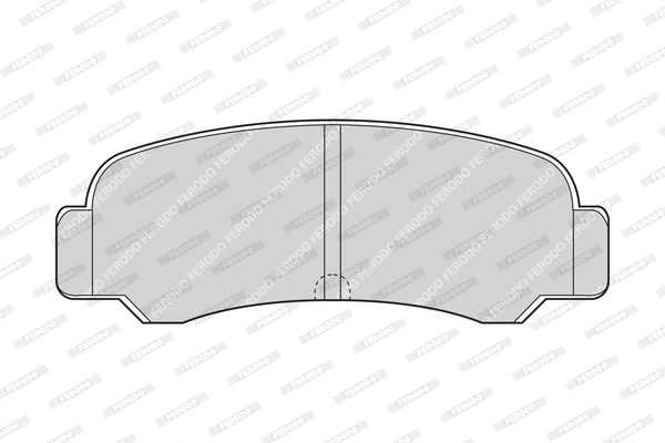FERODO FDB283 Kit pastiglie...