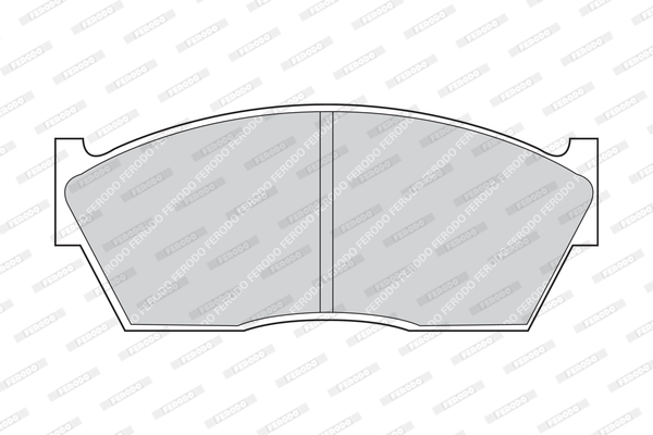 FERODO FDB285 Kit pastiglie...
