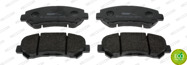 FERODO FDB4051 fékbetétkészlet, tárcsafék NISSAN