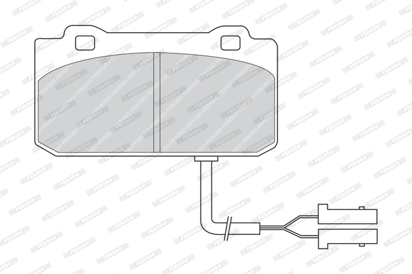 FERODO FDB441 Kit pastiglie...