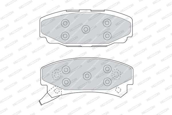 FERODO FDB921 Kit pastiglie...