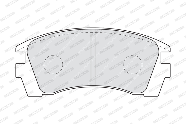 FERODO FDB940 Kit pastiglie...