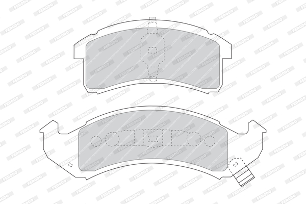 FERODO FDB975 Kit pastiglie...