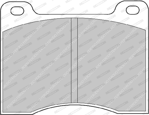 FERODO FDB990 Kit pastiglie...