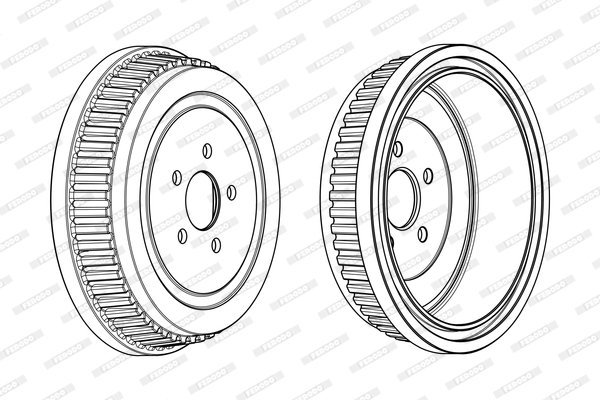 FERODO FDR329290 Tamburo freno