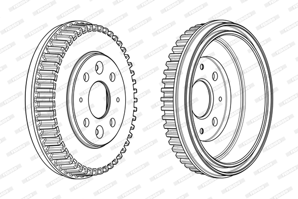 FERODO FDR329336 Tamburo freno