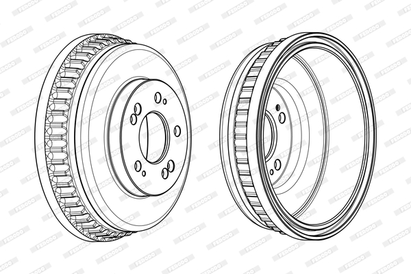 FERODO FDR329351 Tamburo freno