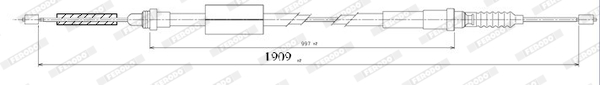 FERODO FHB432161 Cavo...