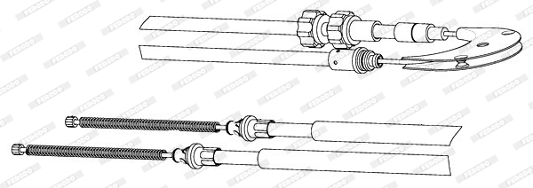 FERODO FHB432662 Cavo...