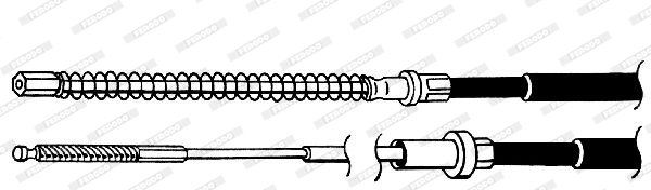 FERODO FHB432834 Cavo...