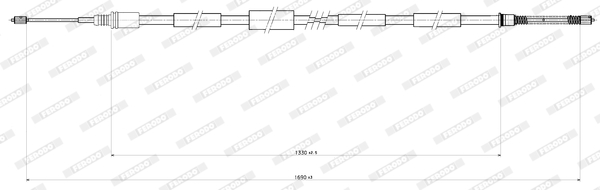 FERODO FHB432885 Cavo...