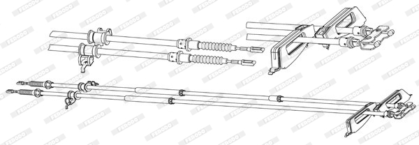 FERODO FHB432980 Cavo...