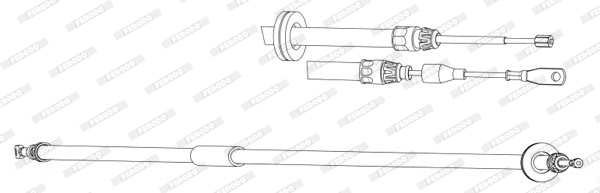 FERODO FHB433020 Cavo...