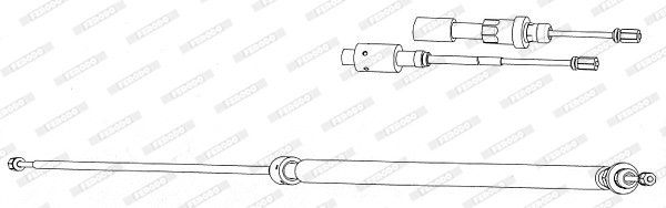 FERODO FHB433025 Cavo...