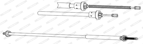 FERODO FHB434541 Cavo...