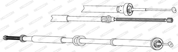 FERODO FHB434546 Cavo...