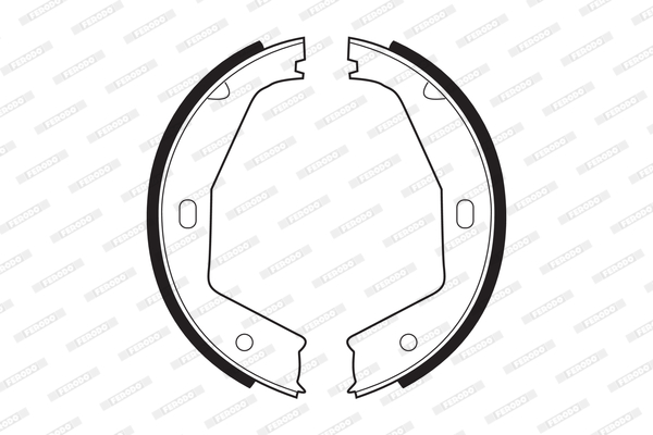 FERODO FSB292 Kit ganasce,...
