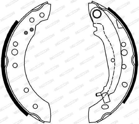 FERODO FSB4051 Kit ganasce...