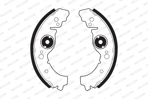 FERODO FSB60 Kit ganasce freno