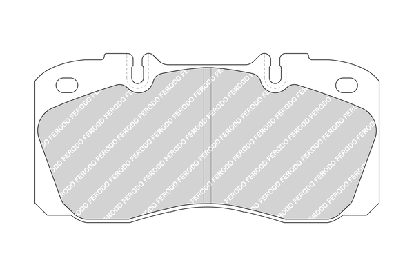 FERODO FCV1126 PREMIER Σετ τακάκια, δισκόφρενα for IVECO