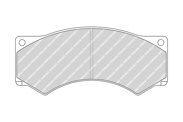 FERODO FCV376 PREMIER Σετ τακάκια, δισκόφρενα for AVIA DAF IVECO