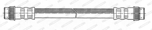FERODO FHY2120 Ελαστικός σωλήνας φρένων for CITROËN PEUGEOT