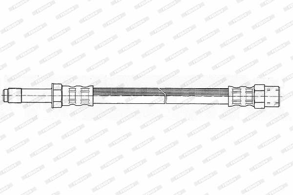 FERODO FHY2256 Ελαστικός σωλήνας φρένων for BMW CHRYSLER